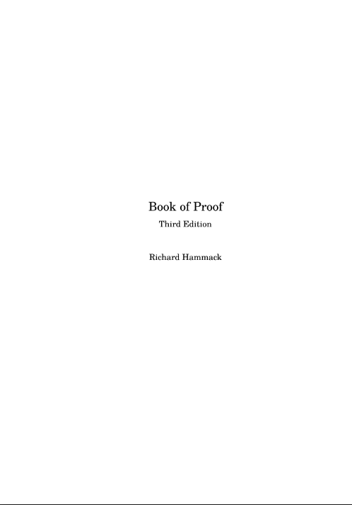 Book of Proof