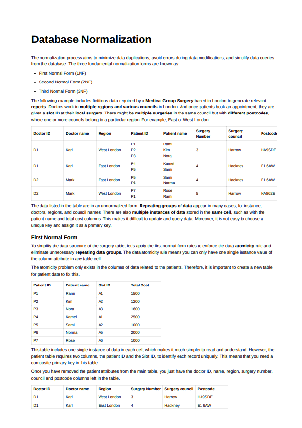 Data Normalization