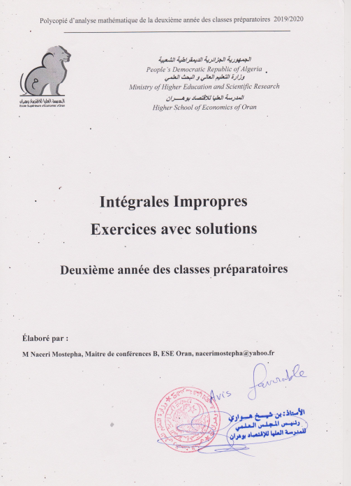 Impropres Integrals