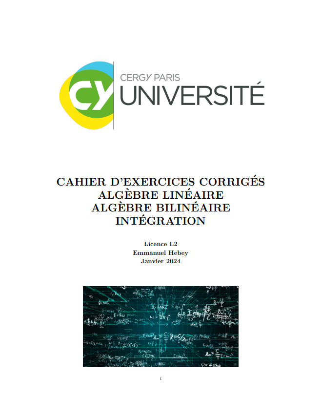 Linear Algebra Exercises
