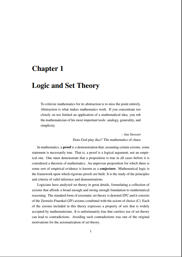 Logic and Sets