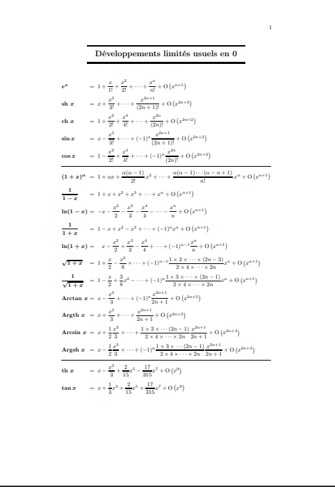 Annexes Math